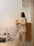Stripe Blazer Set