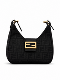 Black Luxe Monogram Bag