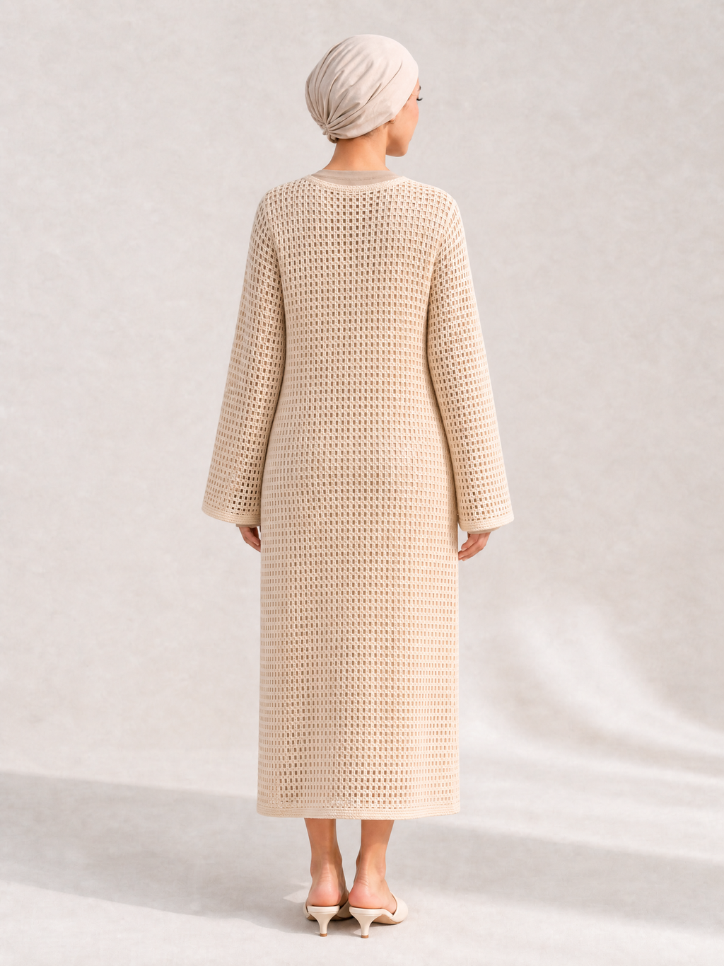 Crochet Midi Dress